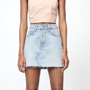 Zara Denim Mini Skirt